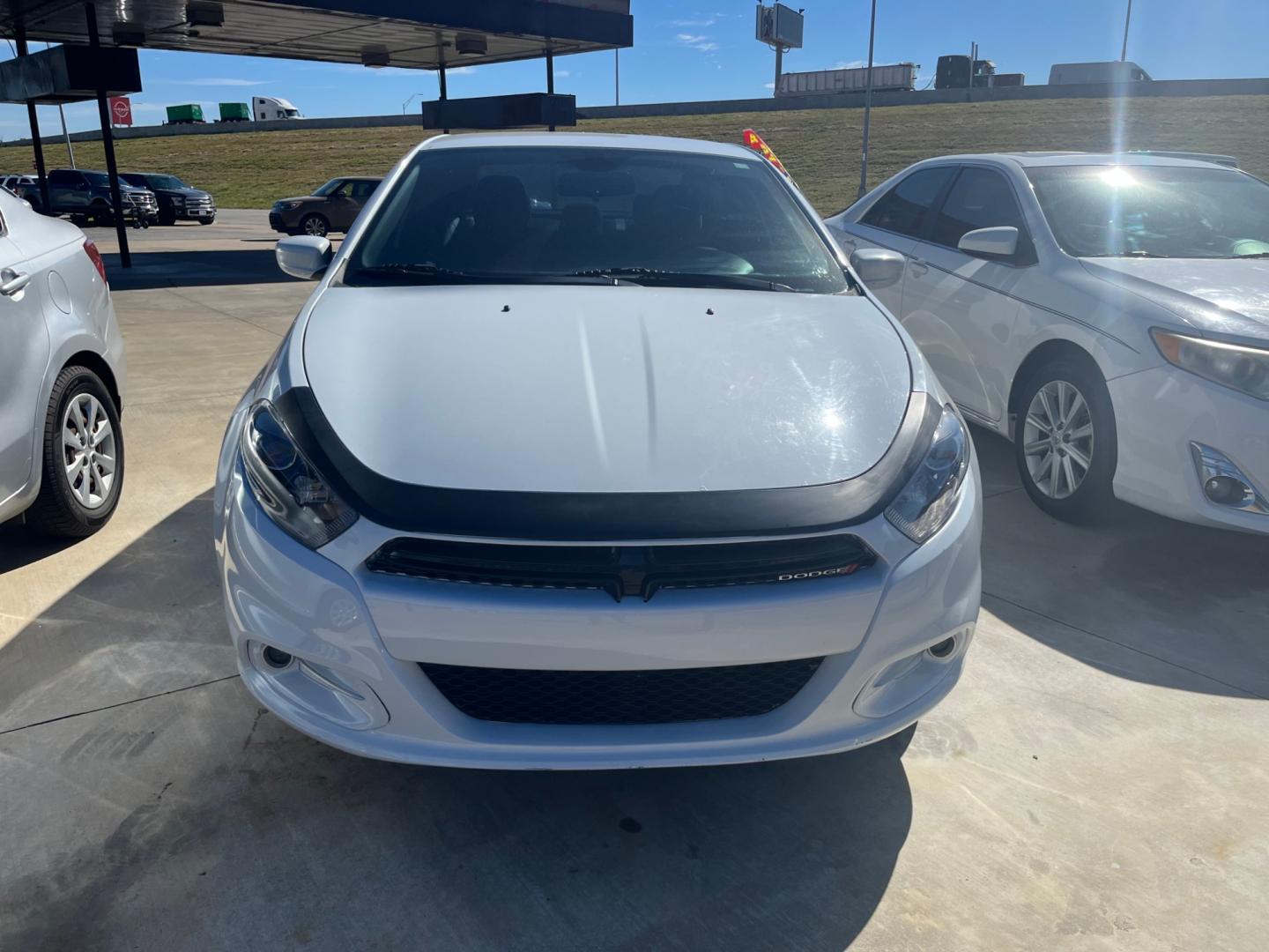 2015 WHITE DODGE DART SXT SXT (1C3CDFBB3FD) with an 2.4L L4 DOHC 16V engine, located at 8101 E. Skelly Dr., Tulsa, OK, 74129, (918) 592-3593, 36.121891, -95.888802 - Photo#14